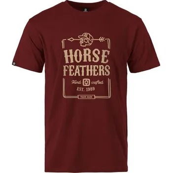 Pánské oblečení horsefeathers Pánské triko jack t-shirt red pear