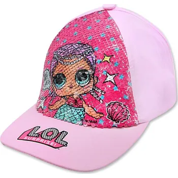 Kšiltovka Setino L.O.L. Surprise dívčí kšiltovka s měnícími flitry LOL 18-214