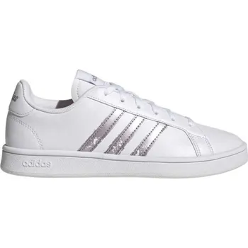 Dámské tenisky Dámské tenisky adidas GRAND COURT BEYOND 4.5 Bílá, Stříbrná