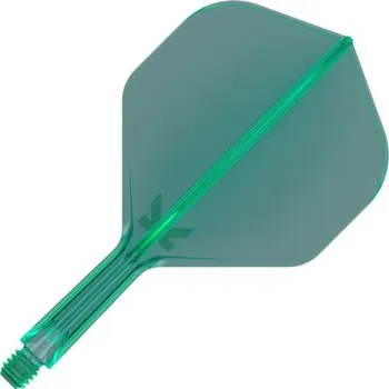 Příslušenství pro šipky Target - darts Letky K-Flex - No2 - Short - Green TRG410031
