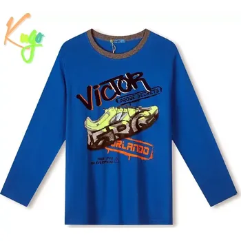 Chlapecké tričko Chlapecké tričko dl.r. Kugo MC3791 modré