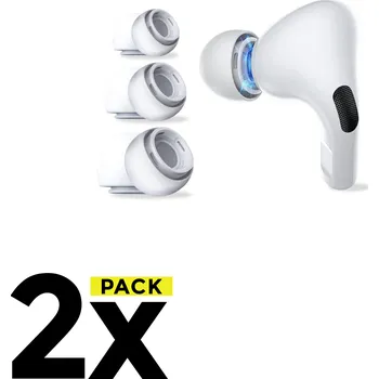 Příslušenství pro sluchátka 2X NÁHRADNÍ KRYTKY TECH-PROTECT EAR TIPS 3-PACK APPLE AIRPODS PRO WHITE