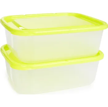 Dóza na potraviny GREEN BOX | sada 2 dóz na potraviny | 1,3 L Dedra