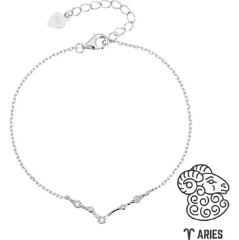 Náramek JKB Jewel Stříbrný náramek se zirkony Znamení zvěrokruhu BERAN