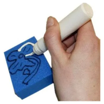 Opakovatelně použitelné razítkovací desky, velké 10 ks