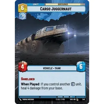 Sběratelská karetní hra Cargo Juggernaut 340 - Shadows of the Galaxy Extra Typ karty: Standard