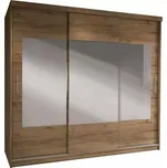 Šatní skříň Sino 260 dub tmavý