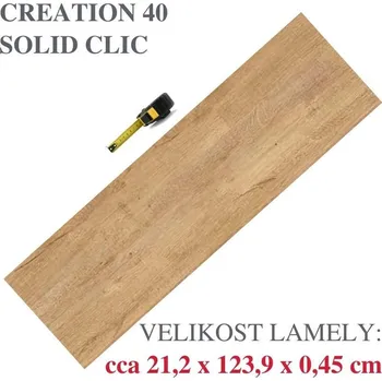 vinylová podlaha Vinylová podlaha GERFLOR CREATION Swiss Oak Golden 0796 Varianta: Solid Clic 40 (plovoucí) Doprodej