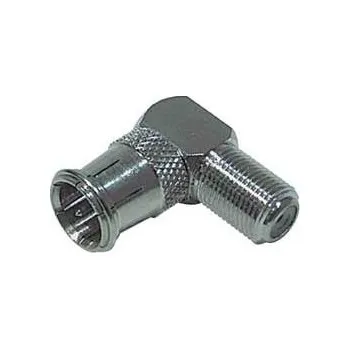 Anténní zesilovač Redukce F konektor QUICK/F zdířka-úhlové prov.