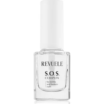 Lak na nehty Revuele Nail Therapy S.O.S. Complex posilující lak pro slabé a poškozené nehty 10 ml