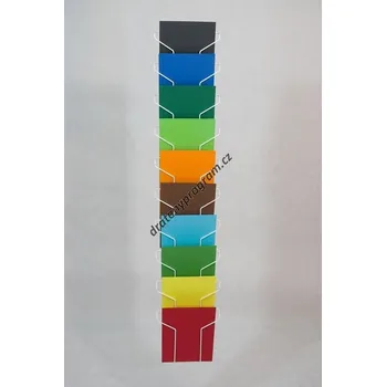 Drátěné-stojany.cz Držák s 10 širokými kapsami Y