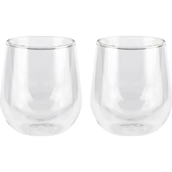 Sklenice ERNESTO® Sada dvoustěnných sklenic, 2dílná (víno)
