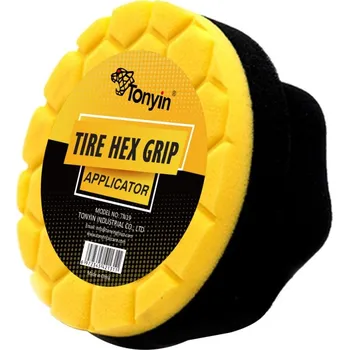 Aplikátor na umělé řasu TONYIN Tire Hex Grip Applicator (Ergonomický pěnový aplikátor na pneu a plasty)