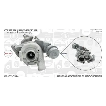 Turbodmychadlo Dmychadlo, plnění VW, , 062145701A, 062145701AV, 062145701AX, 90528201007103, 90528201007104, 90529201007104, 90529201007106, OES, ES-07-0147