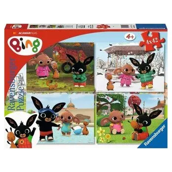 Hračkomat Ravensburger Bing 4x42 dílků