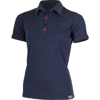 Dámská košile ALICE 100% MERINO dámská polo košile - Modrá 5253 / S / Modrá
