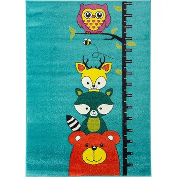 Koberec Breno Kusový koberec PLAY 56/PMP, 120x170 cm, Vícebarevné/Modrá