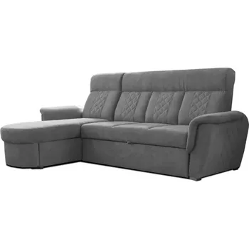 Sedací souprava Sedací souprava Boston, šedá (soro 90), pravá(III+OT)