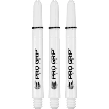 Příslušenství pro šipky Target - darts Násadky Pro Grip Spin - medium - white