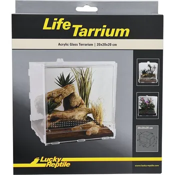 Terárium Lucky Reptile LifeTarrium z akrylu M - 20 × 20 × 20 cm