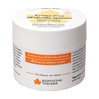 Pleťový krém Bohatý rakytníkový krém 150ml Biofficina Toscana