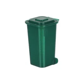 Popelnice Popelnice Zelená 1:64