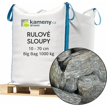 Zahradní dekorace Okrasné kameny Rulové sloupy kusové Vyberte si balení: Big Bag 1000 kg