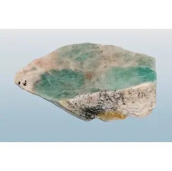 Amazonitový plátek s leštěnou 1 stranou 150 g