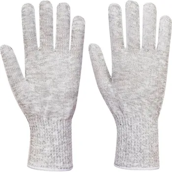 Pracovní rukavice PORTWEST Vložka do potravinové rukavice A657 - AHR 10, proti pořezu, 1 ks - cena za 1 ks POR-A657GRRXL XL Šedá