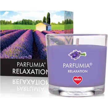 Svíčka RELAXATION | votivní sójová svíčka | PARFUMIA® | 55 ml Dedra