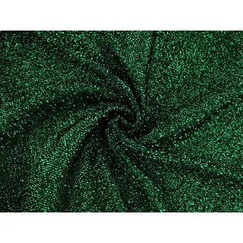 Dekorační třpytivá látka s kovovým lesklým povrchem