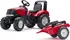 Dětské šlapadlo Falk Case IH Puma 240CVX šlapací traktor s vlečkou červený