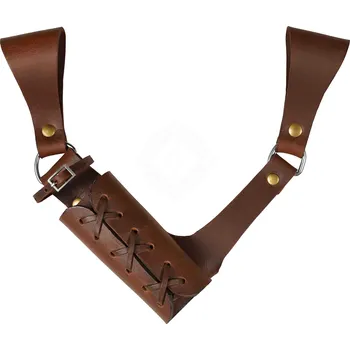 Karnevalový kostým Výprodej Velký kožený závěs na meč a šavli, stavitelný - Outlet