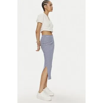 Dámská sukně Vila Pouzdrová sukně Jada 14097496 Modrá Regular Fit S