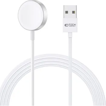 Příslušenství k chytrým hodinkám NABÍJEČKA PRO APPLE WATCH TECH-PROTECT ULTRABOOST MAGNETIC CHARGING CABLE 120CM APPLE WATCH WHITE