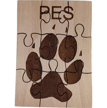 Puzzle Puzzle stopy 10x14 č.10001 - pes
