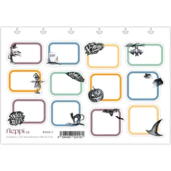 samolepka Fleppi Říjen 2024 | arch 7