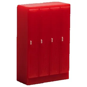 Šatní skříň Šatní skříň II. 1:64 Červená