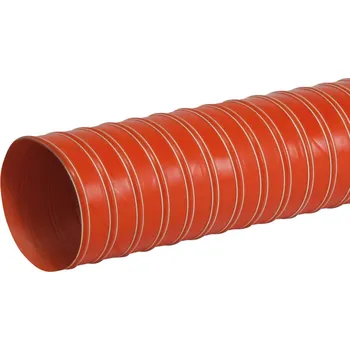 Ventilační potrubí Sandtler dvouvrstvá flexibilní hadice pro přívod vzduchu Flexi-Sil 2, teplotní odolnost do +310°C 102 mm 2 m