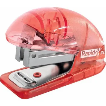 Rychlá sešívačka Mini Rychlá sešívačka ColourBreeze F4, 10 listů, záruka 5 let, korálová 5001531