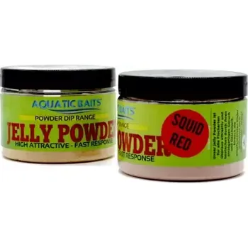 Návnadové aroma Aquatic Baits Jelly Powder - Squid Red (Červená Chobotnice)