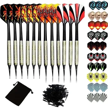 Šipka APT HUKA DA201 Sada 12 šipek 100 hrotů + 42 letek