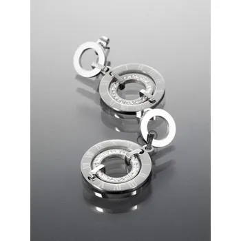 Náušnice Prosperk Moderní náušnice z oceli S1717