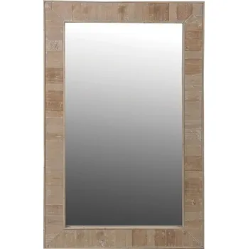 Zrcadlo Stylové obdélníkové zrcadlo Lipo 140x90cm dřevěný rám