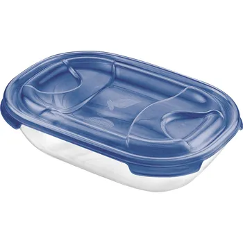 Dóza na potraviny Tontarelli Dóza na potraviny NUVOLA 0,5 l obdélník modrá 904241771G 904241771G