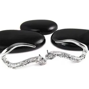 Náušnice Prosperk Náušnice pecky had s krystalky Swarovski S5239