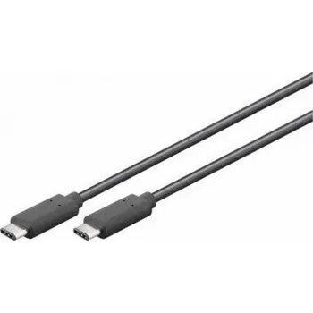Datový kabel Goobay USB-C – USB-C USB kabel 3 m černý (66509)
