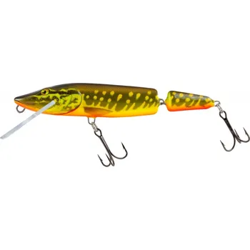 Umělá nástraha Wobler Salmo Pike Jointed 11cm Floating Hot Pike