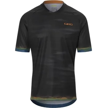 cyklistický dres GIRO Roust Jersey Black Hot Lap