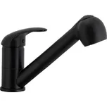 KFA - INDIRA dřezová baterie otočná s vytahovací sprchou, černá 6613-110-81 KFA